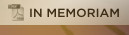 IN MEMORIAM