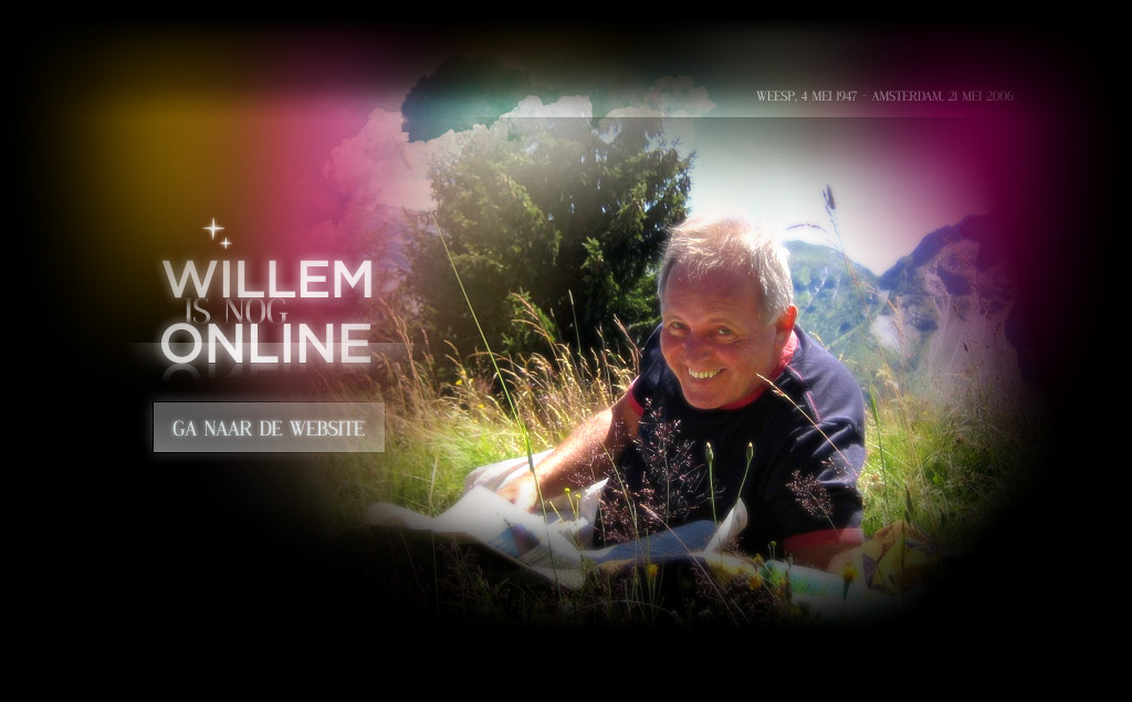 WILLEM is nog ONLINE